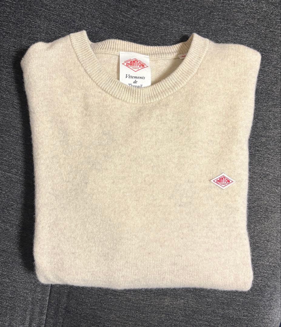 DANTON | ラムウール クルーネックニットMEN