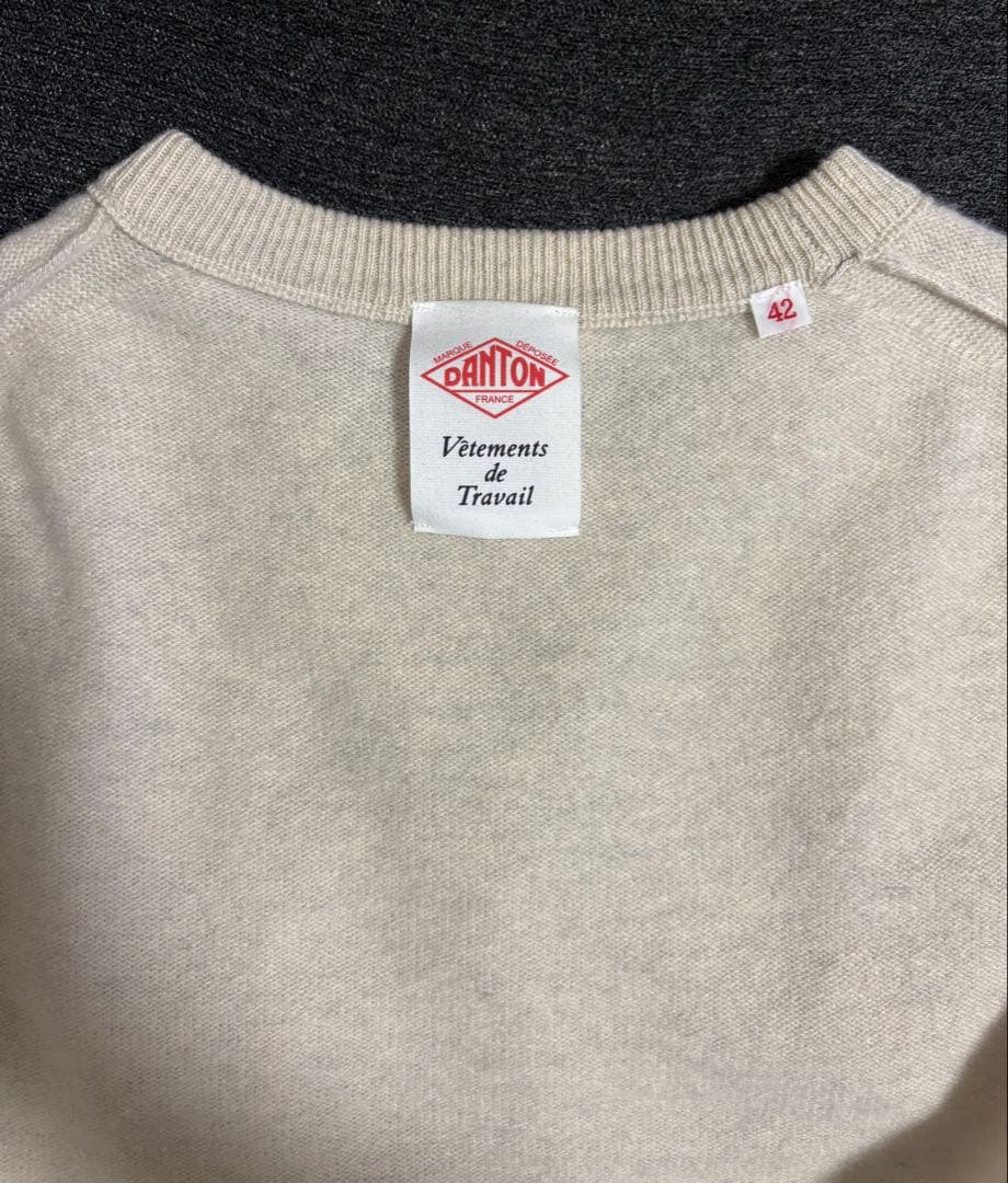 DANTON | ラムウール クルーネックニットMEN