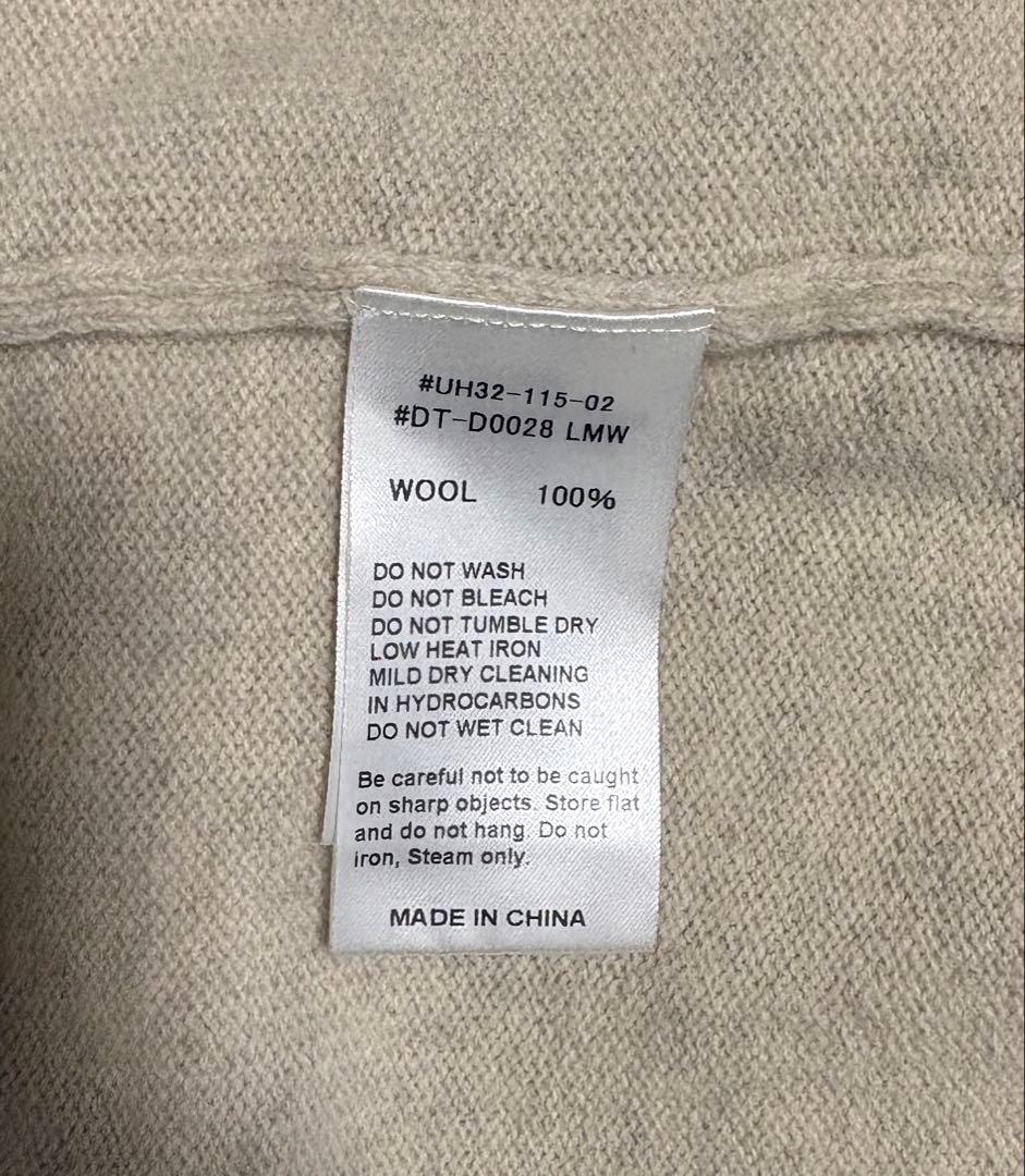 DANTON | ラムウール クルーネックニットMEN