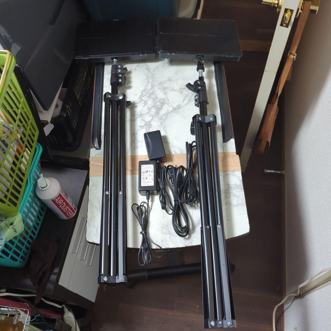 SAMTIAN ビデオ＆写真用LEDライトキット TL-600AS