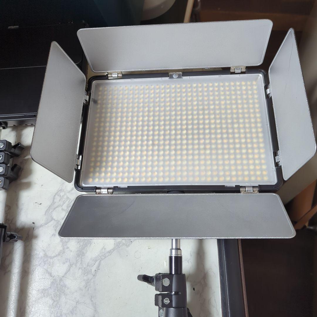 SAMTIAN ビデオ＆写真用LEDライトキット TL-600AS