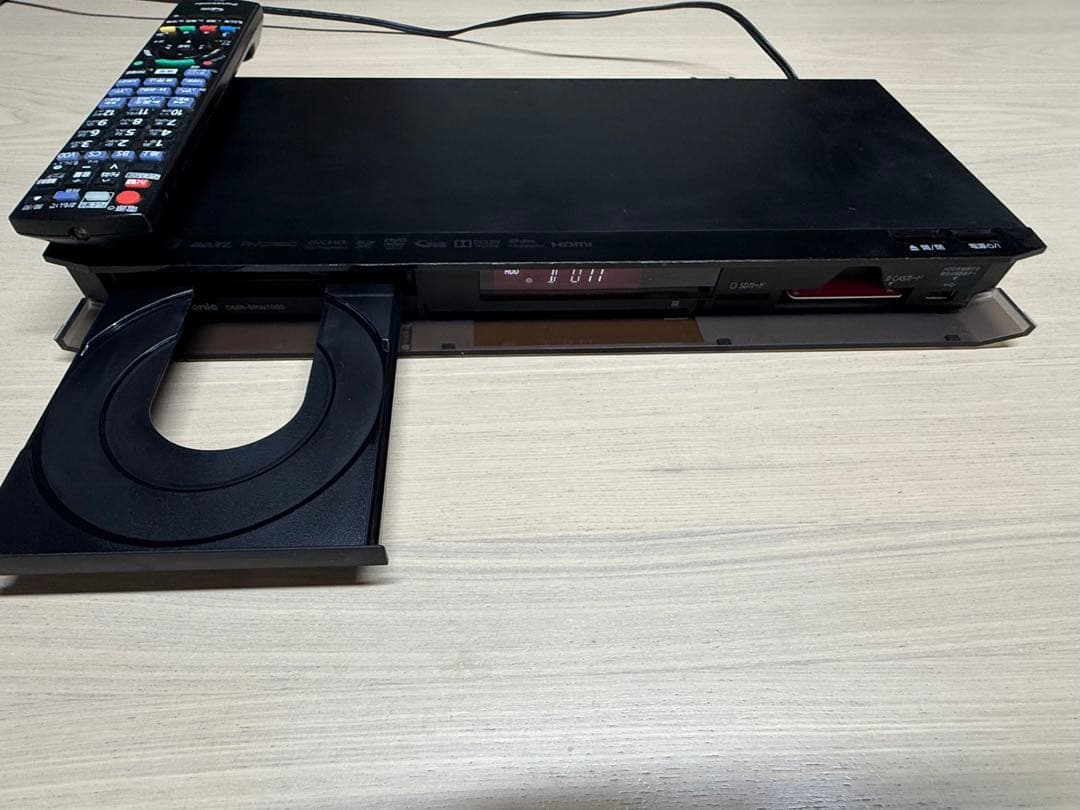 ［リモコン付］Panasonic ブルーレイレコーダー