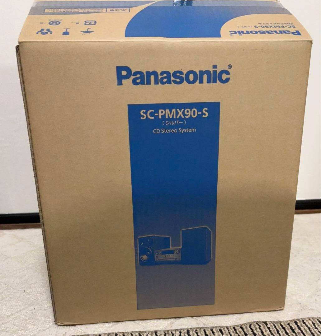 新品未使用　Panasonic CDステレオミニコンポ　SC-PMX90