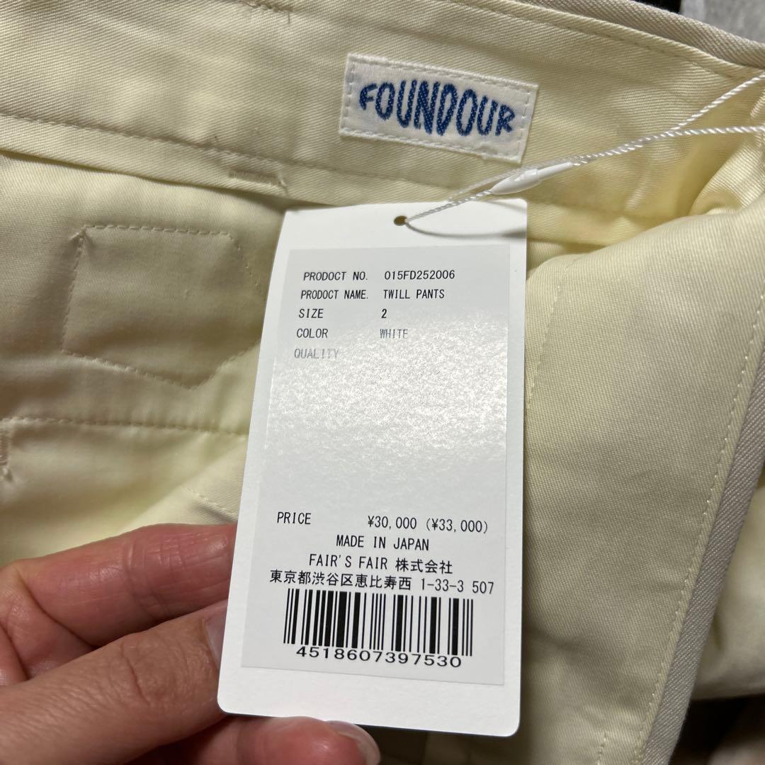 FOUNDOUR チノパンツ size2
