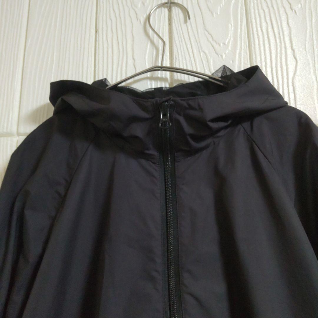 チャコット バランス タフタフリル ジャケット　 M ブラック 撥水 防風