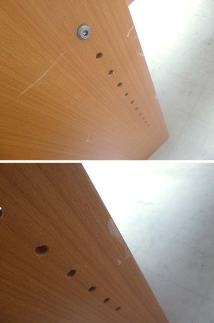 ■ACTUS ■アクタスキッズ ANFUN デスク 机 学習机 袖机付 ビーチ材