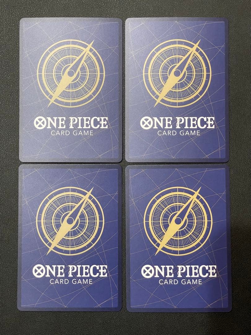 ルフィ　プロモ　4枚　最強の3兄弟　ワンピースカードゲーム