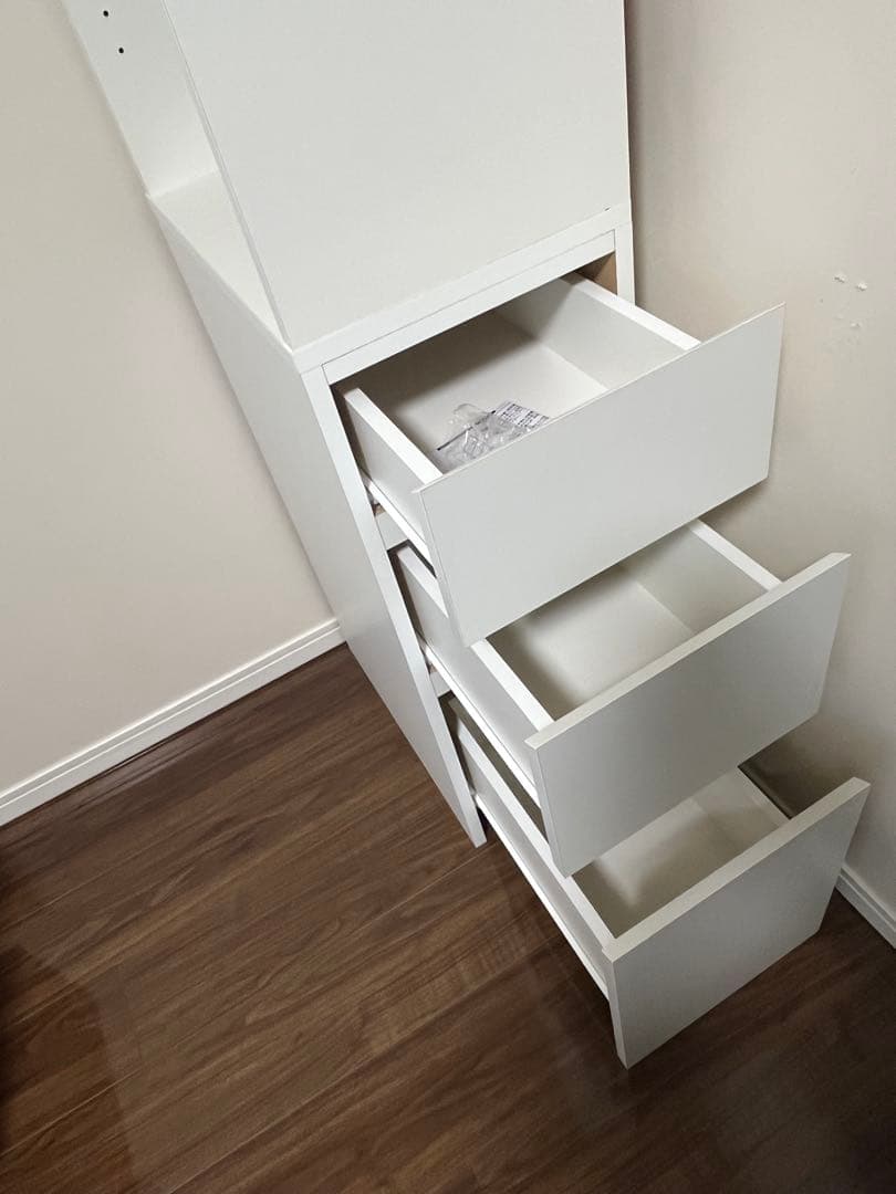 デスクサイド　収納ラック　シェルフ　≪高さ180cm≫