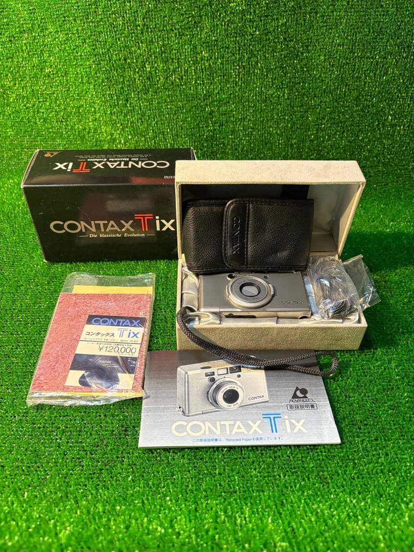 【シュシュ】CONTAX Tix コンパクトカメラ