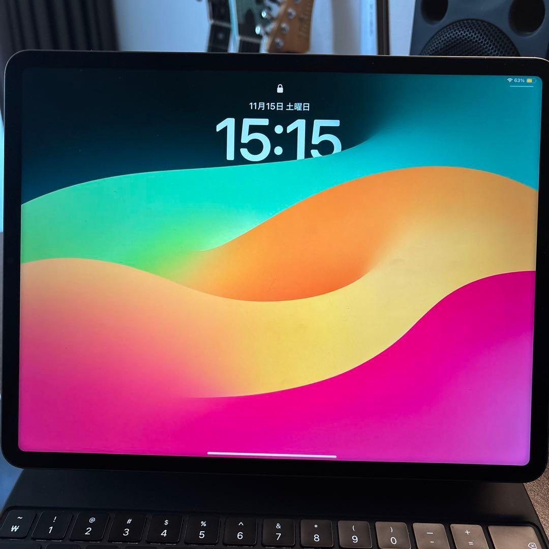 【美品】iPad Pro 12.9(M1)第5世代 1TB+純正キーボード
