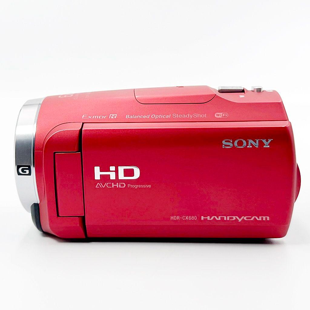 【美品】ソニー HANDYCAM HDR-CX680 R デジタルビデオカメラ