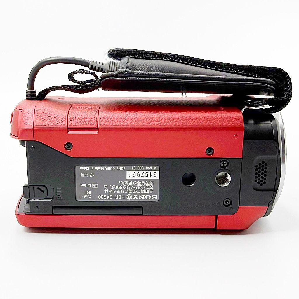 【美品】ソニー HANDYCAM HDR-CX680 R デジタルビデオカメラ