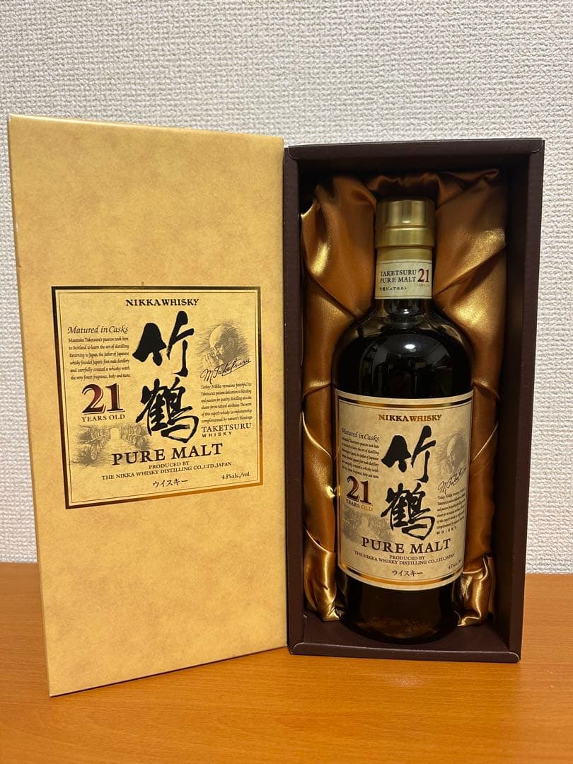 【最終価格】NIKKA ニッカ　竹鶴 21年 ピュアモルト 700ml