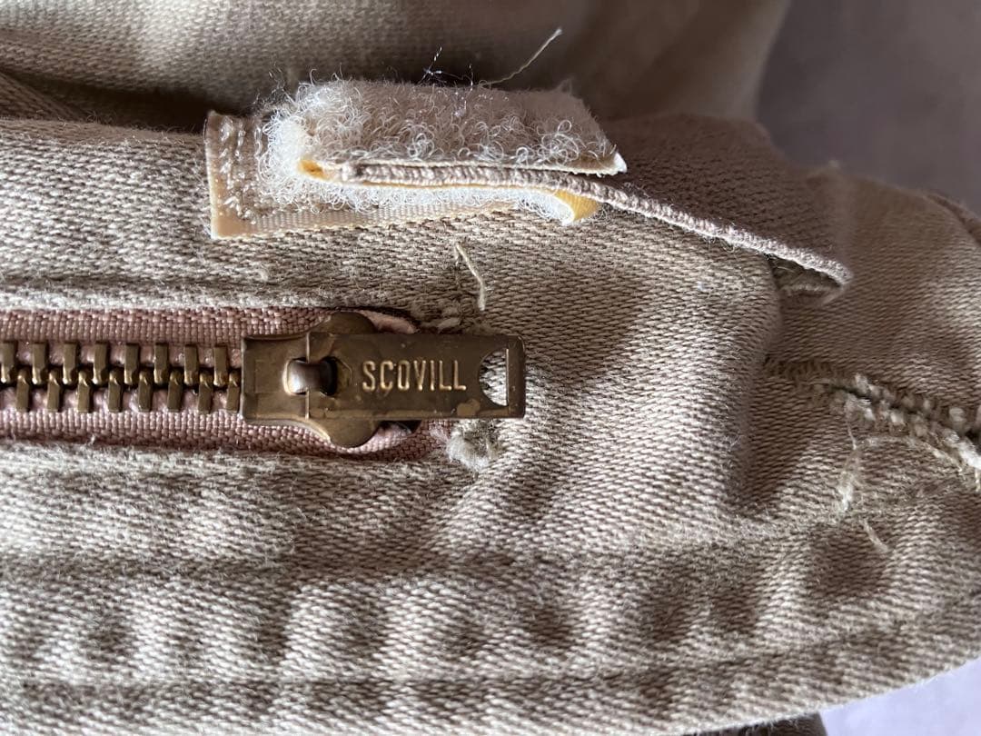 80's ベージュ カーキ M65フィールドジャケット アメリカ製 廃盤 S-R