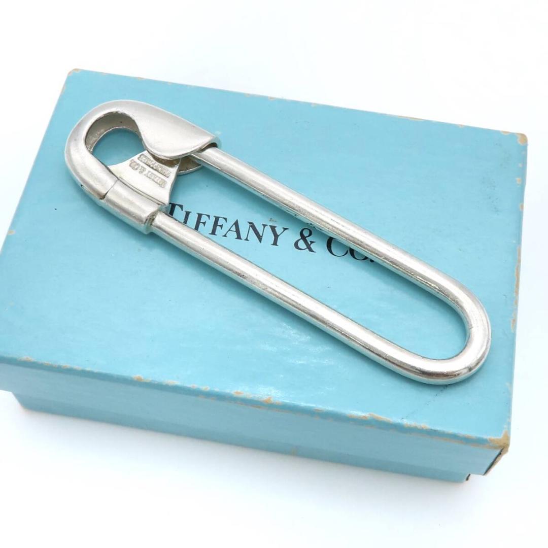 ヴィンテージ ティファニー 安全 ピン シルバー キーリング HA538