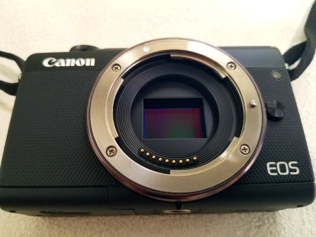 【美品】Canon キャノン EOS M100 ブラック ダブルレンズキット