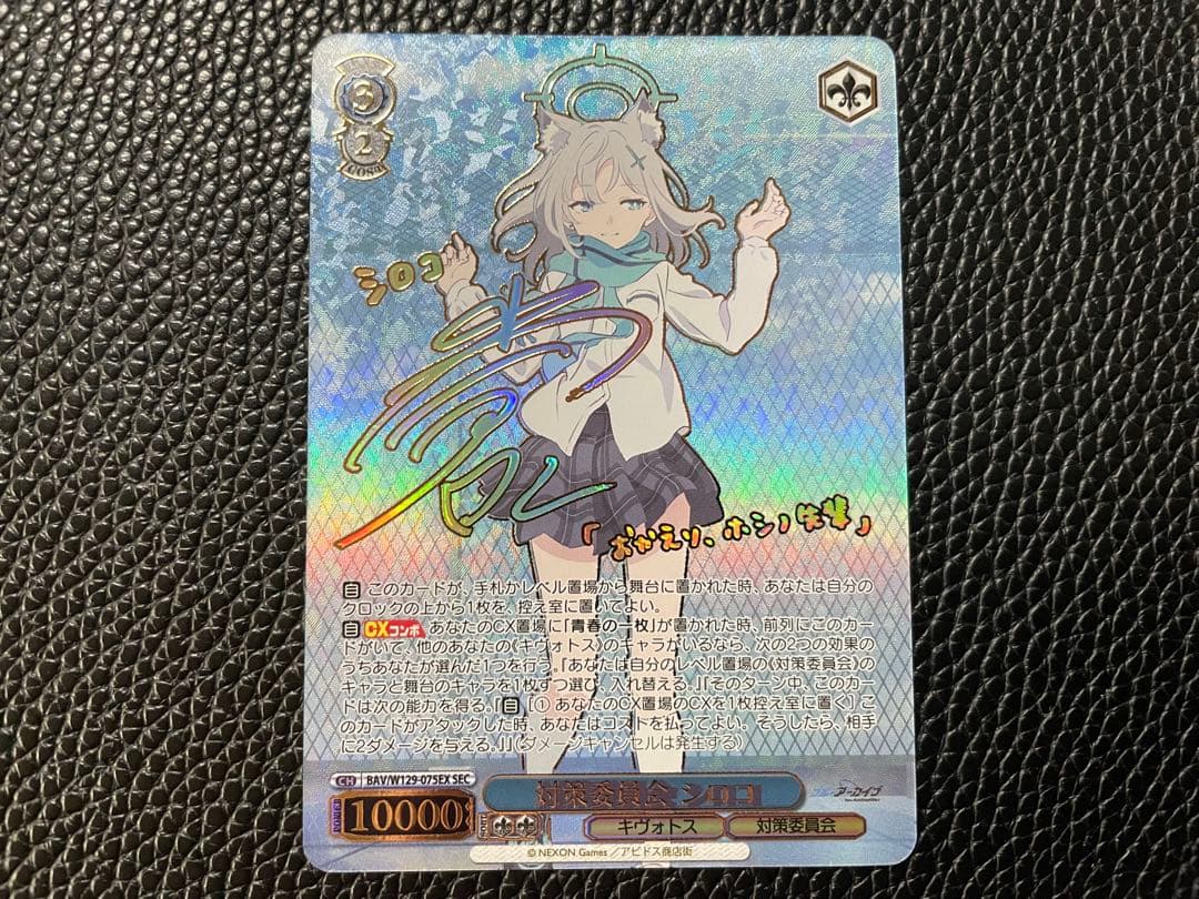 ヴァイス　ブルアカ　対策委員会　シロコ　sec