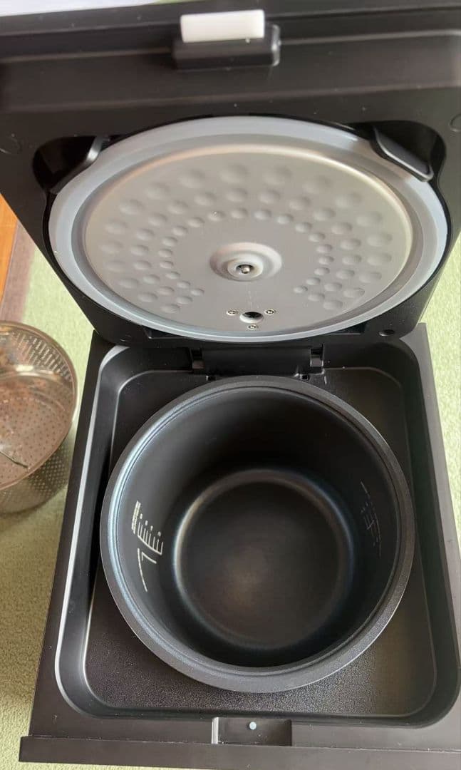 LOGCABO 炊飯器 ステンレス蒸し器付き