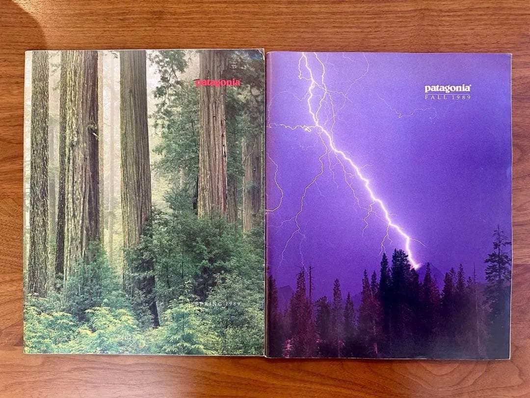 や*ん様 patagonia パタゴニア カタログ 1989spring &fa