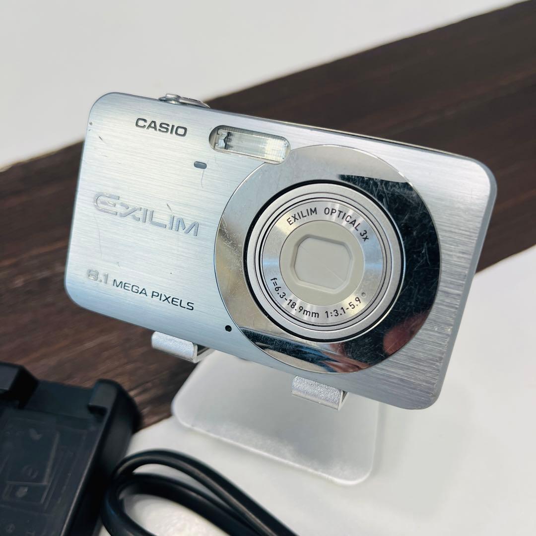 CASIO オールドコンパクトデジタルカメラex-z80 ブルー