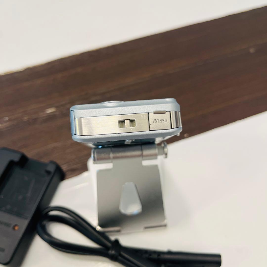 CASIO オールドコンパクトデジタルカメラex-z80 ブルー