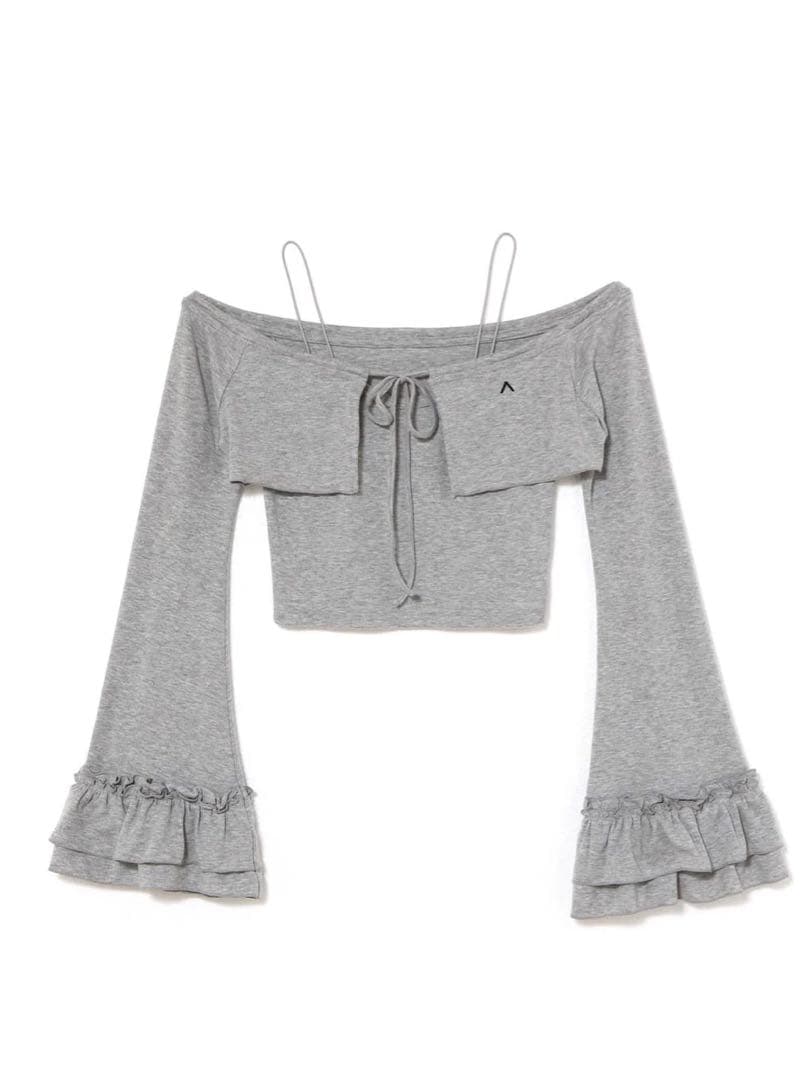 トップス andmary maddie mellow ribbon set