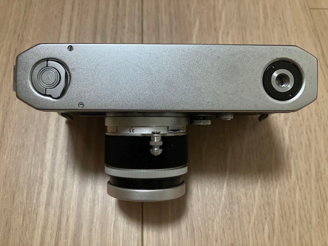 Canon 35mmフォーカルプレーンシャッター式距離計連動カメラ ケース付き