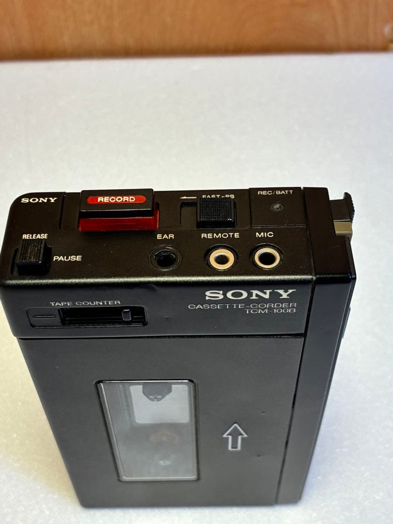 SONY TCM-100B カセットコーダー