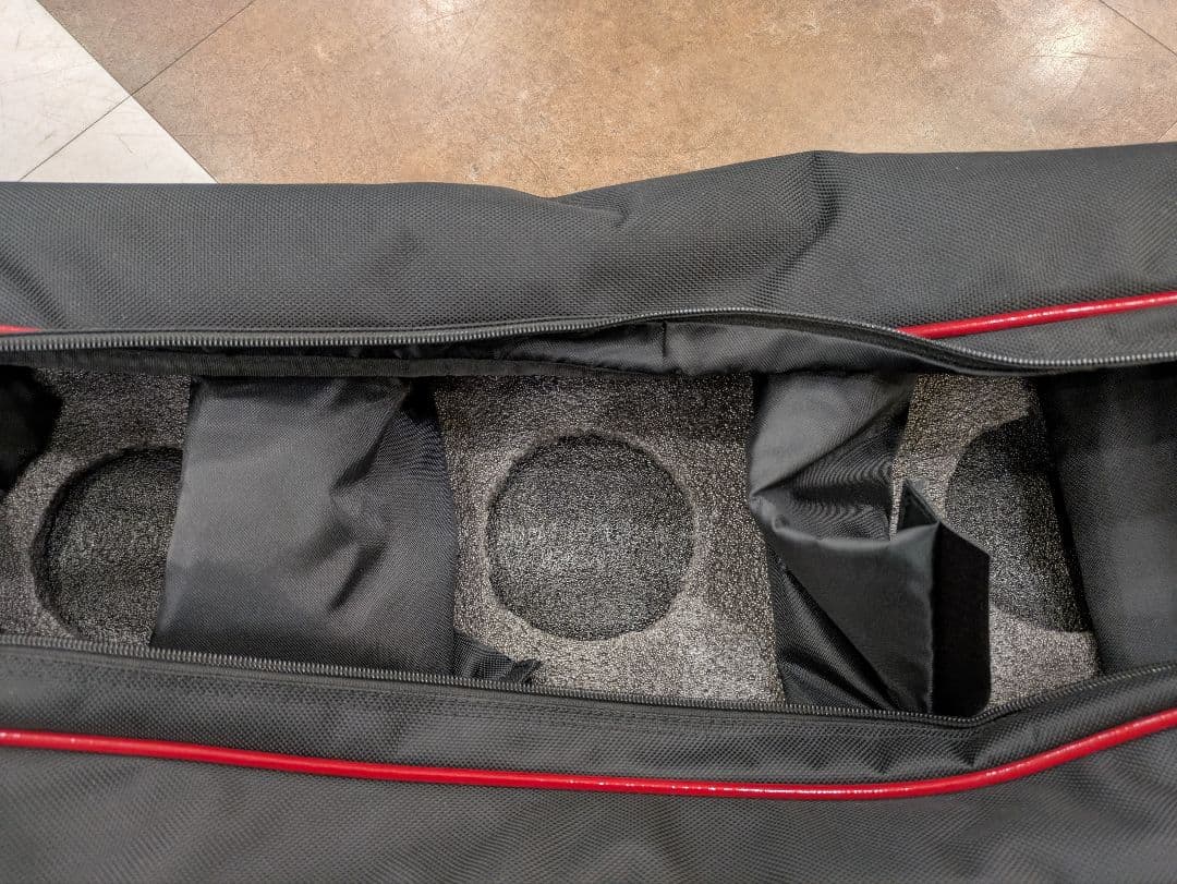 ボウリングバッグ３個入れ シューズバッグ