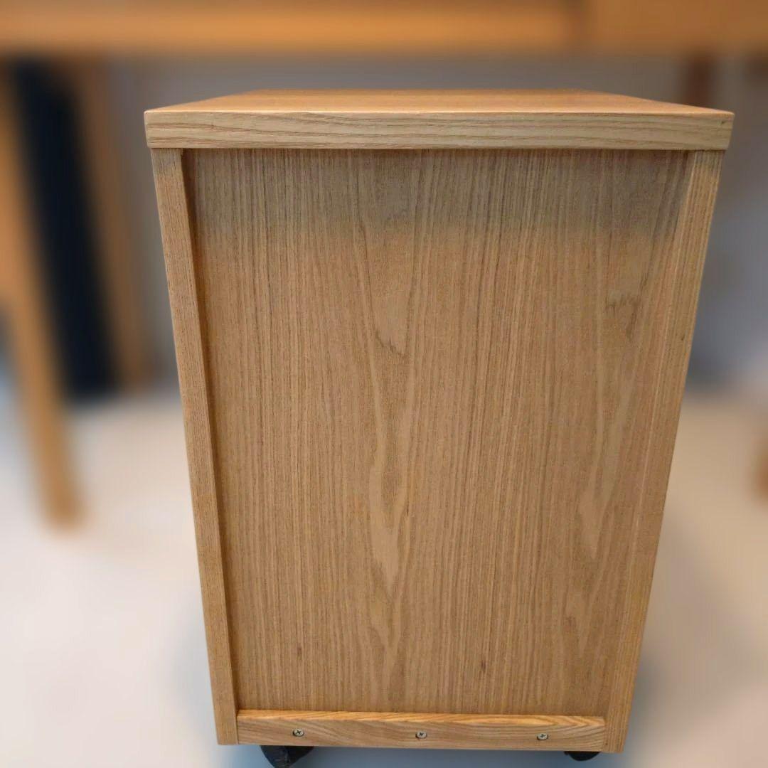 【YO RU  引き取り限定】無印良品 木製デスク キャビネットセット