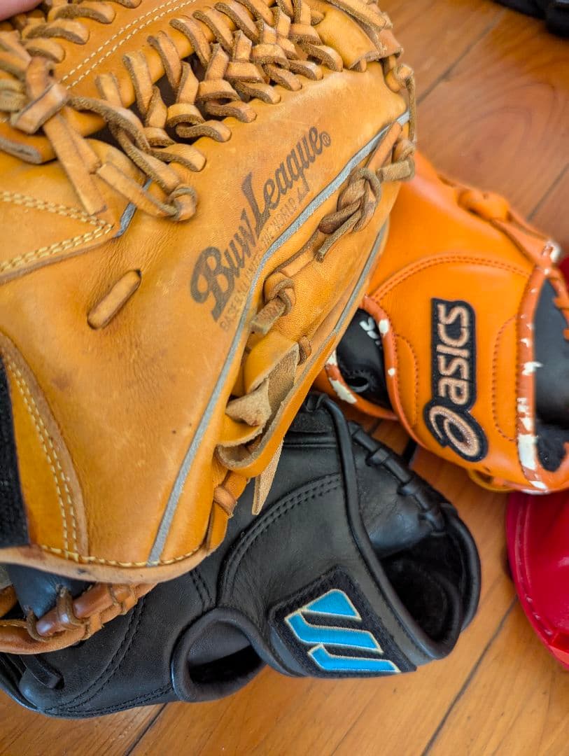 キャッチャー防具セット 赤 セット　ソフトボール