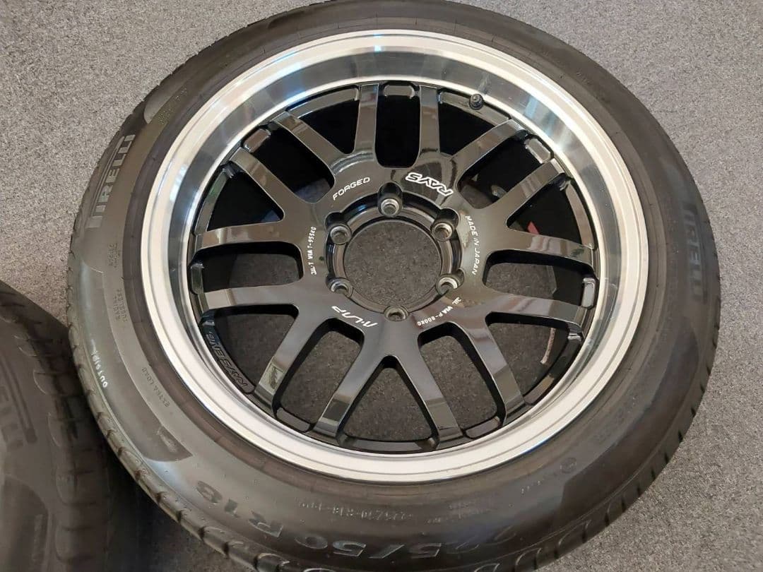 ととパパ　ハイエース用 RAYS A LAP　07X　6穴 4本