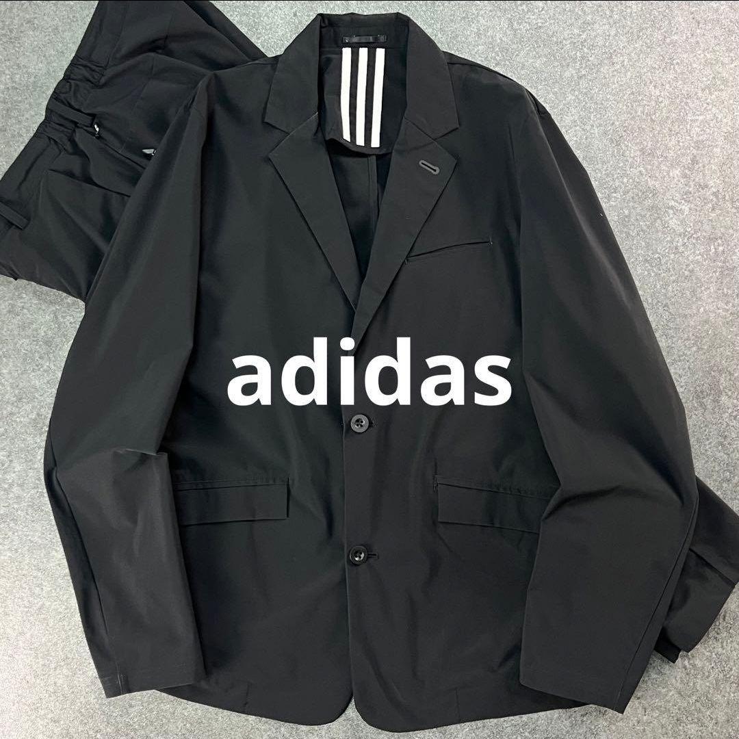 adidas True Stripes ブラックビジネススーツ
