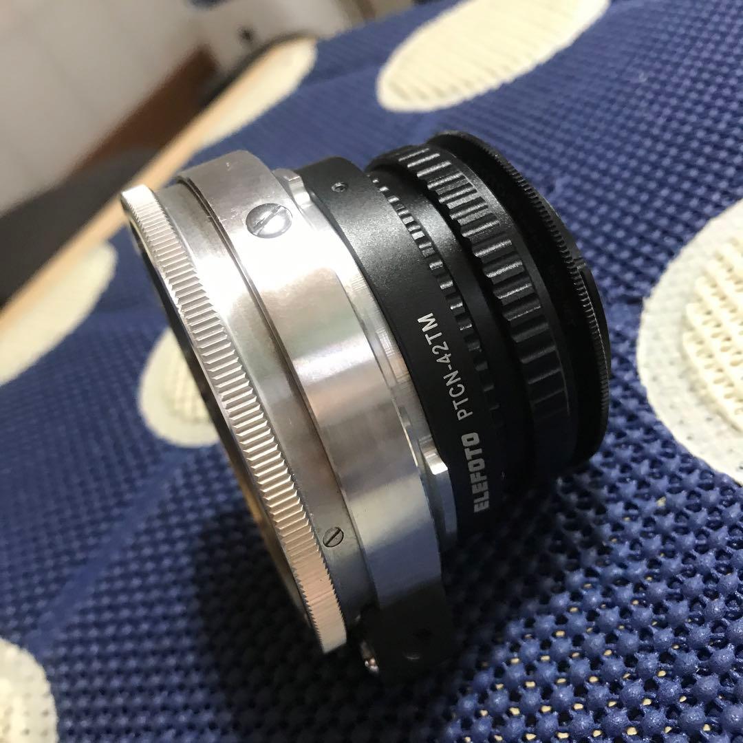 純正旧東ドイツペンタコンアダプターマクロ付き