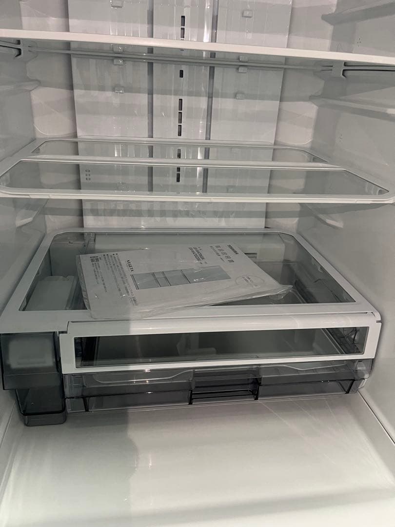 東芝 冷蔵庫 GR-W470GSK 465L 2025年購入　T