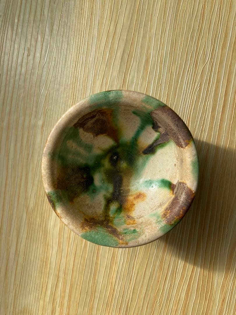 【骨董】 唐三彩盃