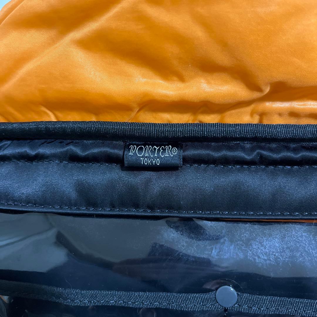 【極美品】希少 PORTER タンカー XLサイズ ブラック 大容量　2WAY