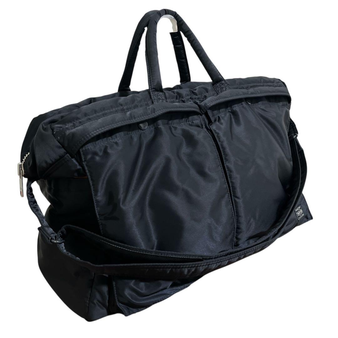 【極美品】希少 PORTER タンカー XLサイズ ブラック 大容量　2WAY
