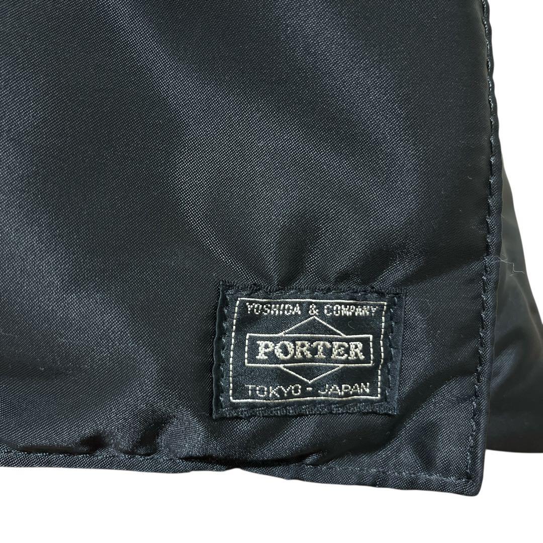 【極美品】希少 PORTER タンカー XLサイズ ブラック 大容量　2WAY