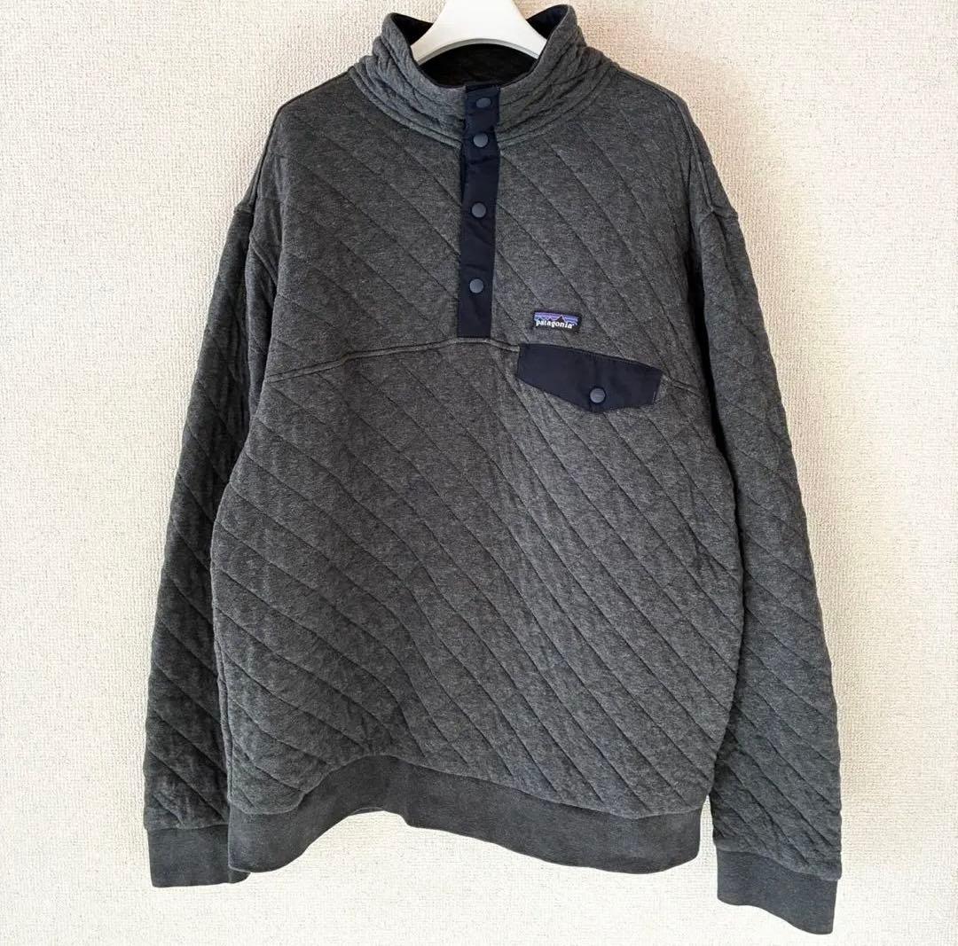 Patagonia パタゴニア キルト スナップT グレー L