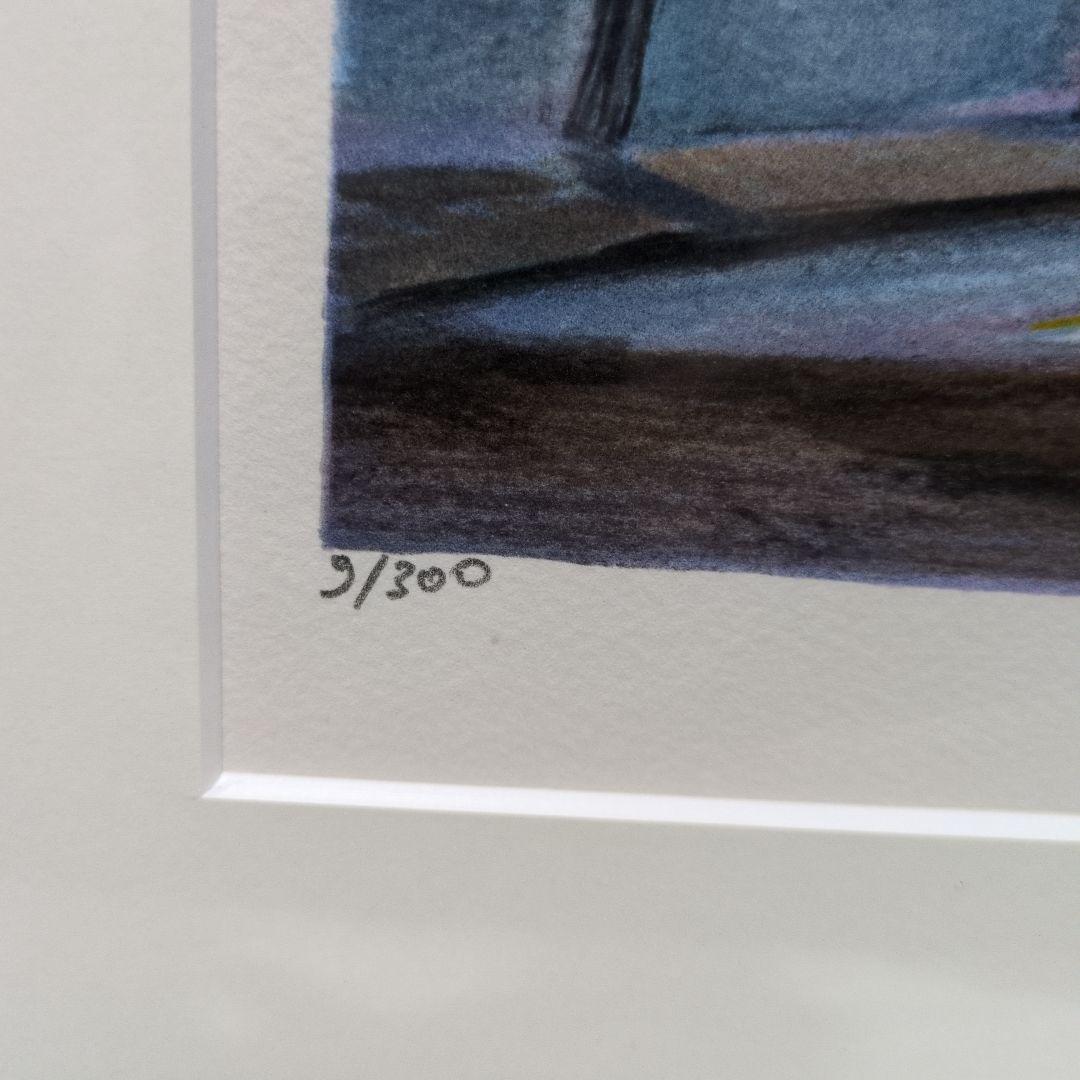 ミシェルアンリ　黄色のブーケ　リトグラフ　石版画　保証書付