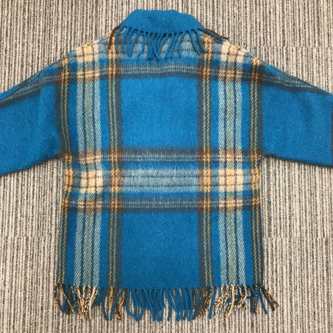 ノルウェーブランド　上質ウールチェックコート