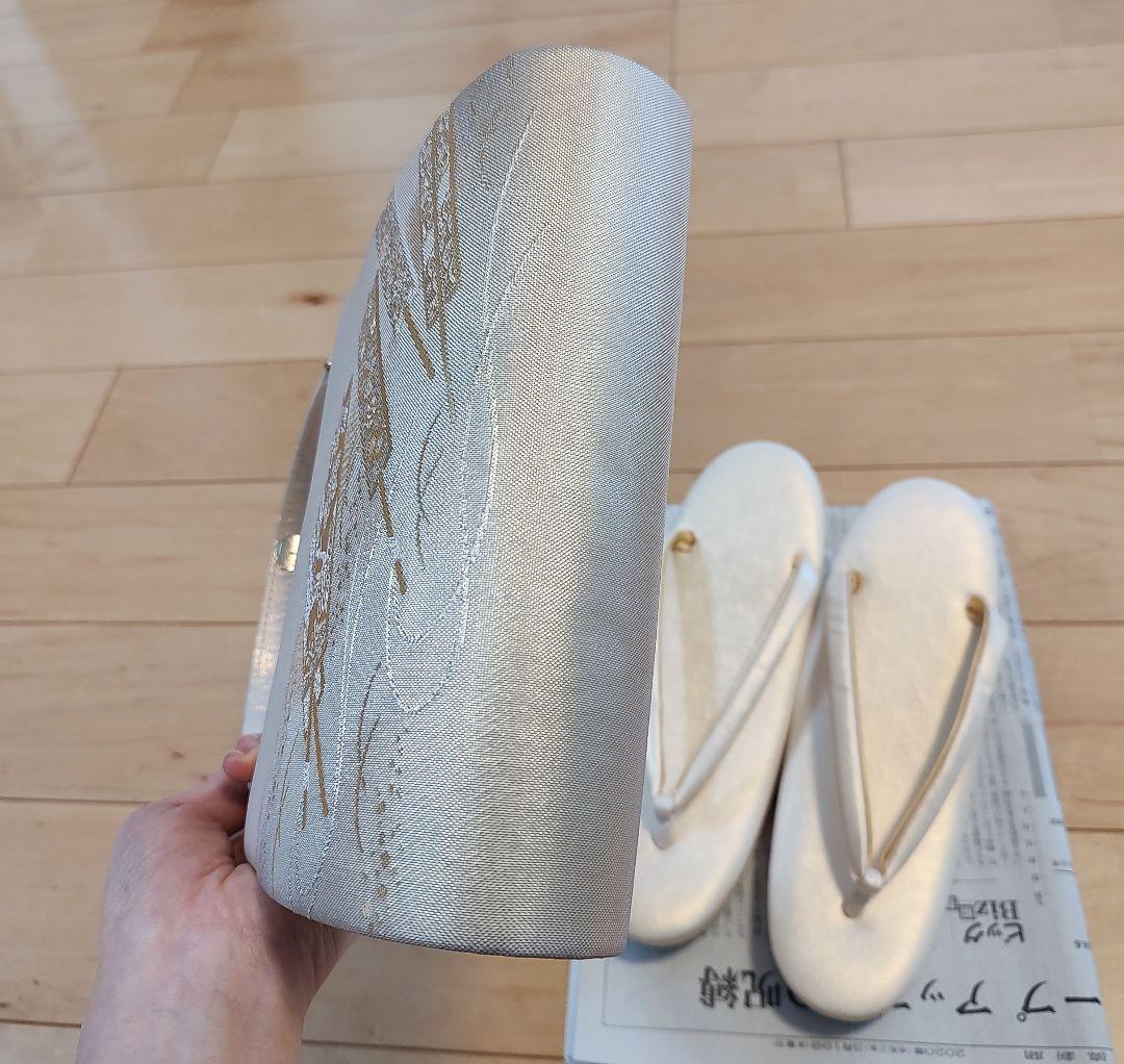 礼装　和装バッグ草履セット　和装バッグと草履セット　入学式　結婚式　七五三