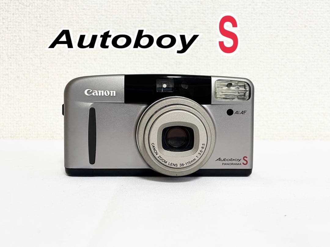 【極美品・完動品】　Canon AutoboyS フィルムカメラ　動作確認済