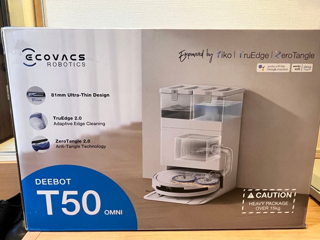 エコバックス DEEBOT T50 OMNI ロボット掃除機
