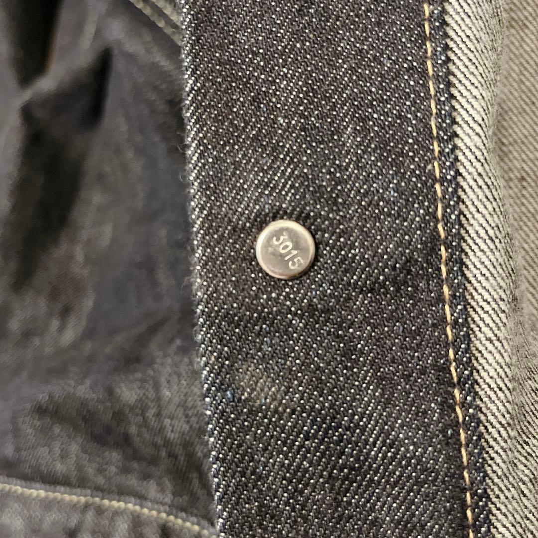 希少 濃紺 Levi’s 557XX デニムジャケット 44 日本製 BigE
