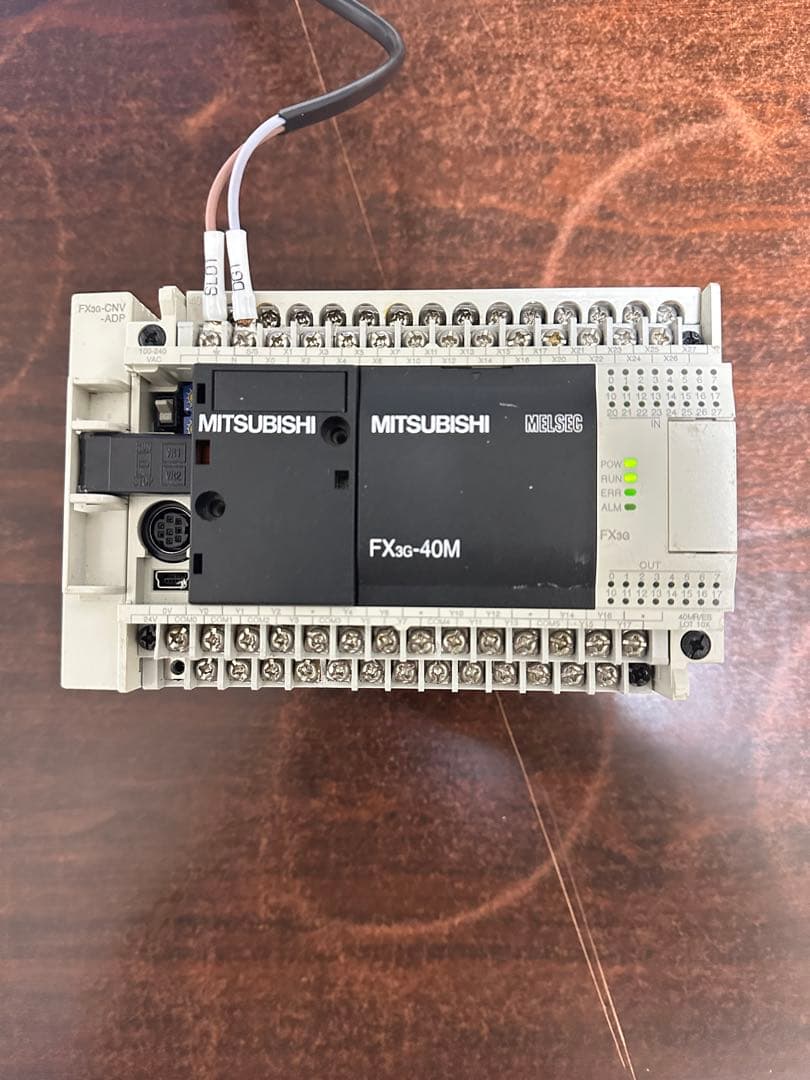 電源ユニット MITSUBISHI FX3G-40M / FX3G-CNV-ADP