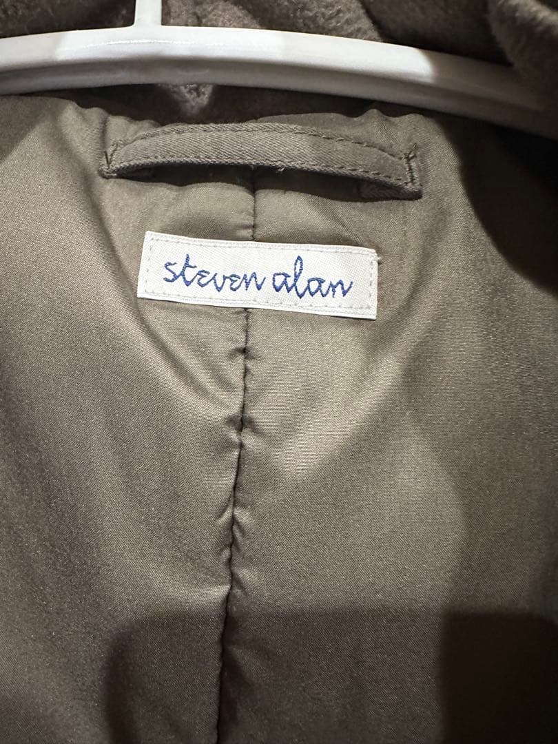 美品！＜Steven Alan＞ パデット スタンド コート