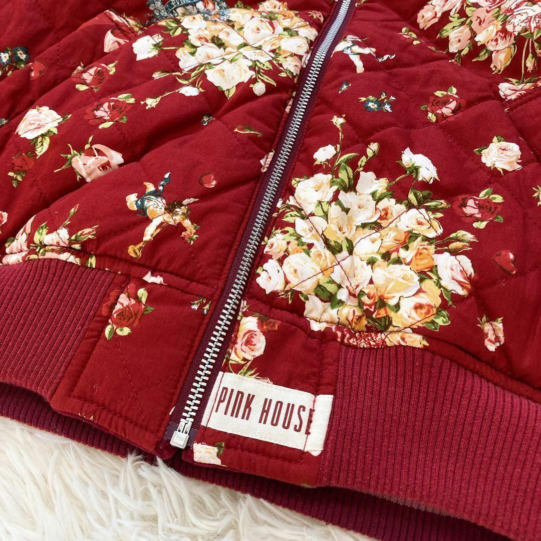 アンジェリークローズ刺繍入りリバーシブルブルゾン★PINKHOUSEピンクハウス