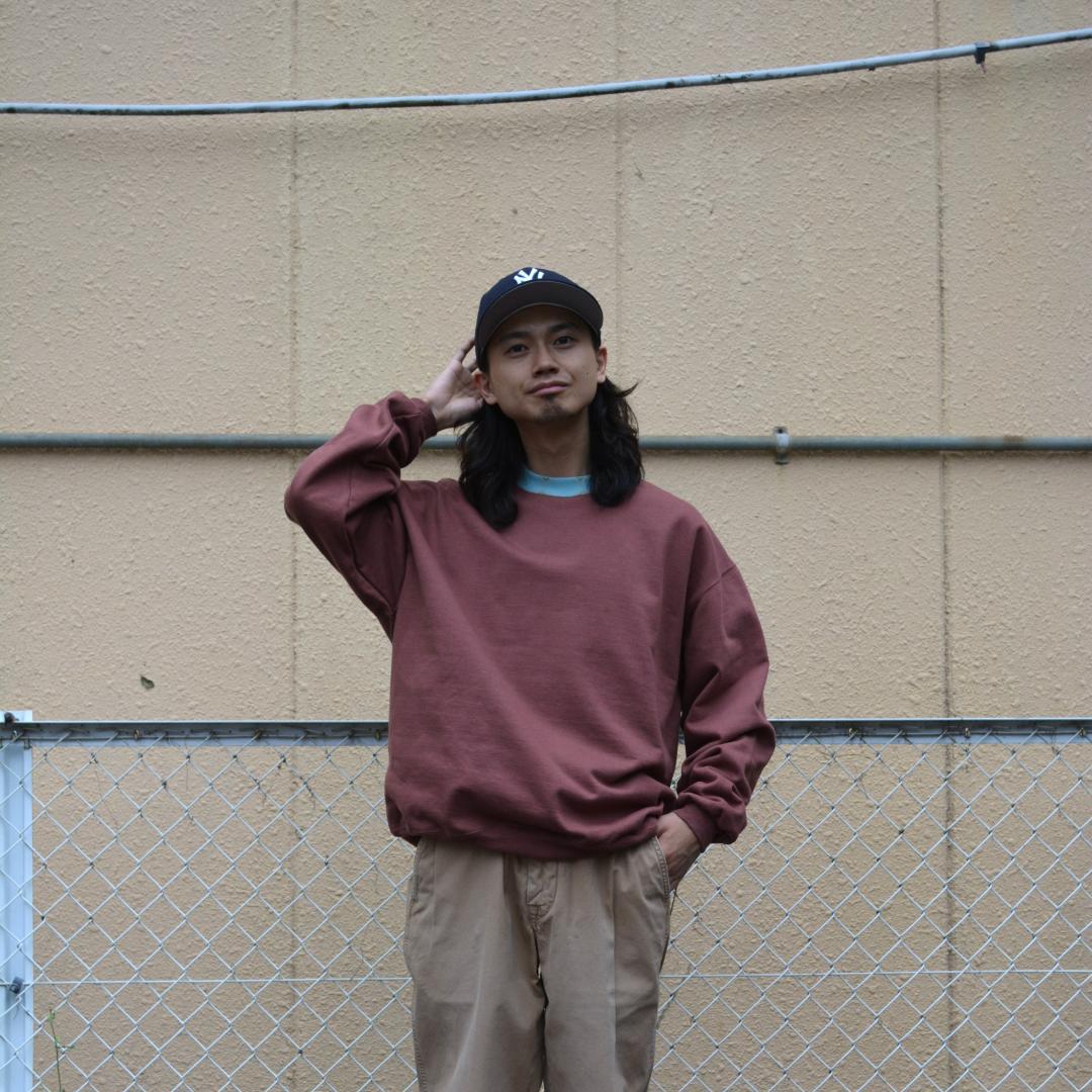 supermarket　relaxfit RUSTSWEAT 試着程度